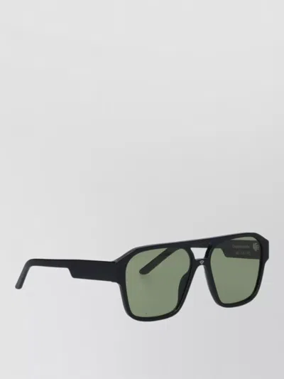 Facehide Sunglasses Dark Lenses Rectangular Frame Thick Temples
