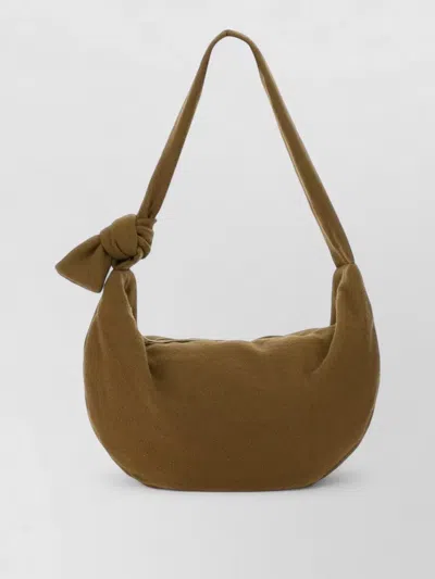 Alysi Shoulder Bag Knotted Strap Soft Structure