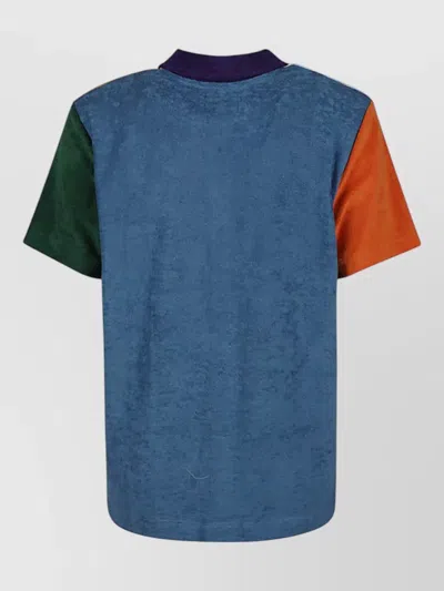 Howlin' Short Sleeve Cotton Shirt Chest Pocket In Multi