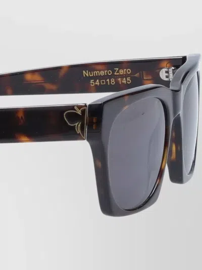 Facehide Sunglasses Dark Lenses Rectangular Frame Thick Arms