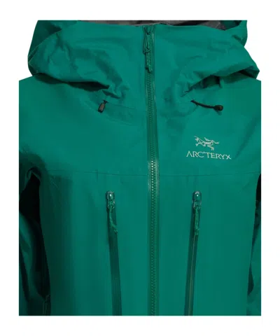 Arc'teryx Alpha Ar Gore-tex Jacket In Green