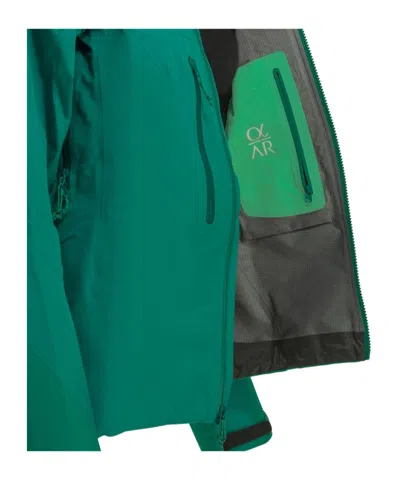Arc'teryx Alpha Ar Gore-tex Jacket In Green