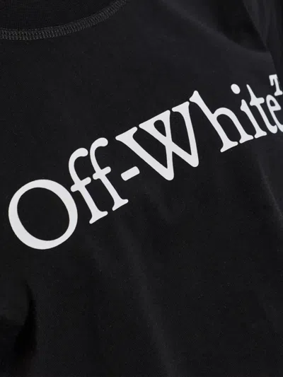 Off-white Crew Neck T-shirt In Black