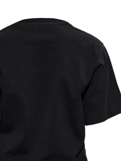 Off-white Crew Neck T-shirt In Black