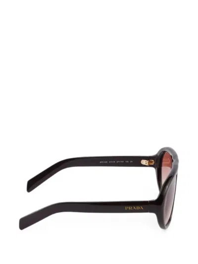 Prada Pilot-frame Sunglasses In Black