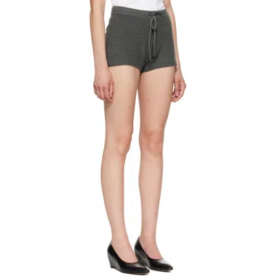 Essentials Gray Running Shorts In Gray