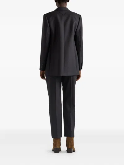 Prada Pantaloni In Black