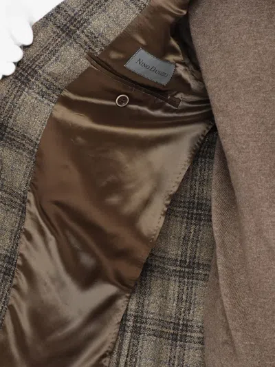 Corneliani District Check Long-sleeve Blazer In Multi