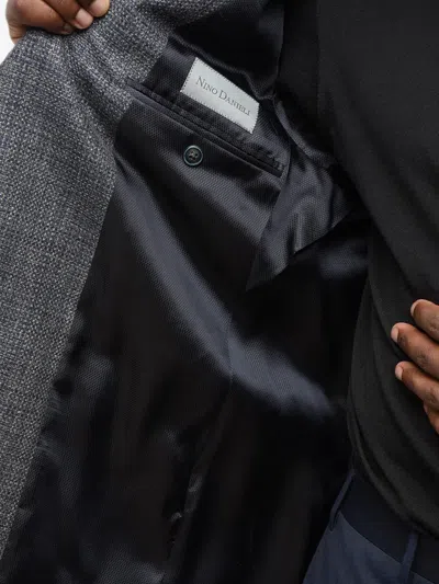 Corneliani Nino Danieli Flap-pocket Blazer In Gray