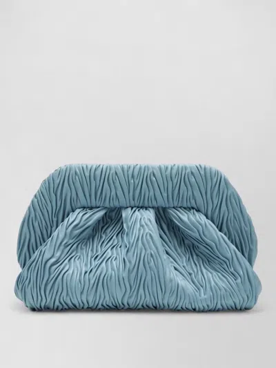 Themoirè Ruched Texture Soft Structure Clutch Bag
