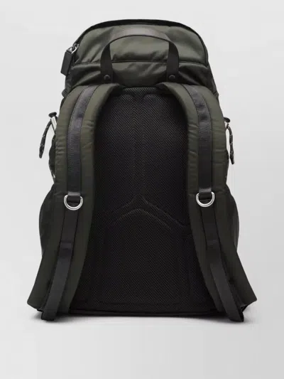Prada Backpack Adjustable Straps Front Pocket Handle