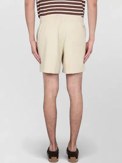 Howlin' Holdon Bermuda Shorts Elastic Waist In Neutral