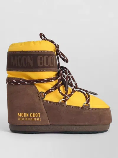 Moon Boot Guest In Residence Icon Low Nylon Boots In Multi