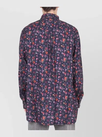 Engineered Garments Relaxed Shirt Button Down Collar Floral In Multi