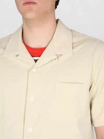 Howlin' Howlin Stylish Bowling Neck Cocktail Shirt For Men In Neutral