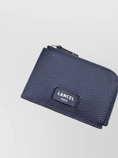 Lancel Compact Wallets Textured Finish Multiple Compartments