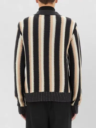 Sasquatchfabrix . Acrylic-wool Blend Knit Sweater In Multi