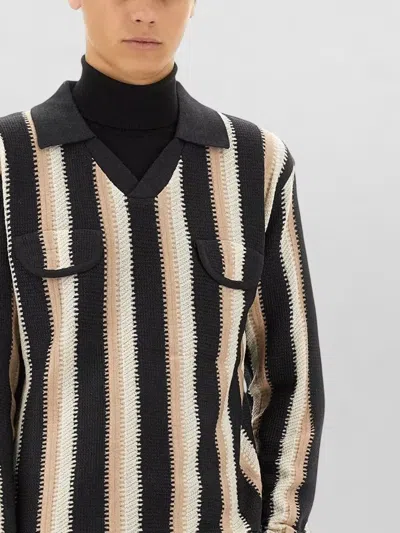 Sasquatchfabrix . Acrylic-wool Blend Knit Sweater In Multi