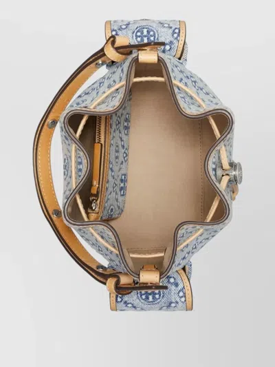 Tory Burch T Monogram Bucket Bag Adjustable Strap