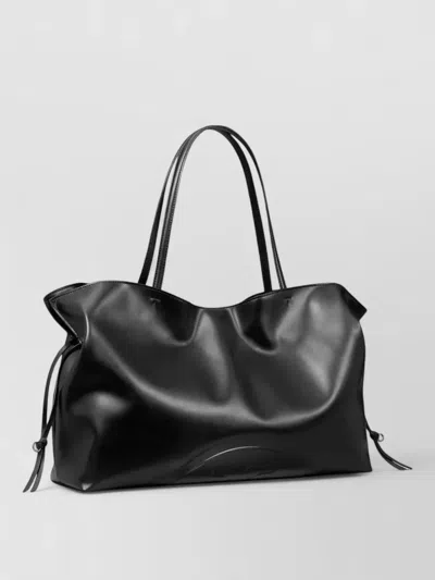 Tory Burch Ella Recycled Tote Dual Handles Drawstring