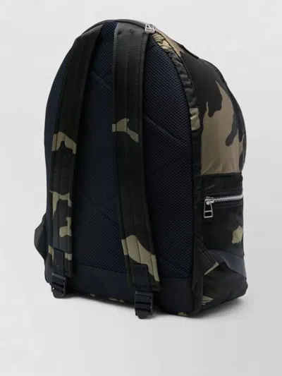 Porter Camouflage Backpack Adjustable Straps Zip Pockets