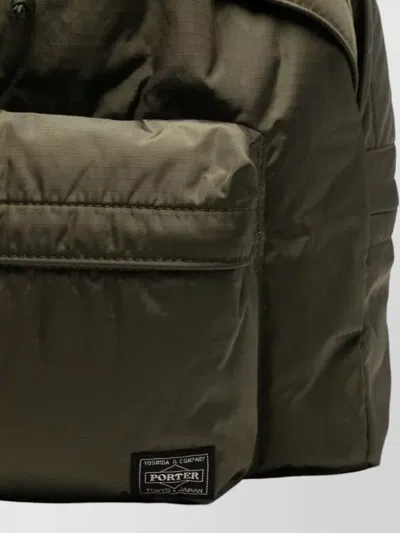 Porter Backpack Adjustable Shoulder Straps Front Pocket Top Handle
