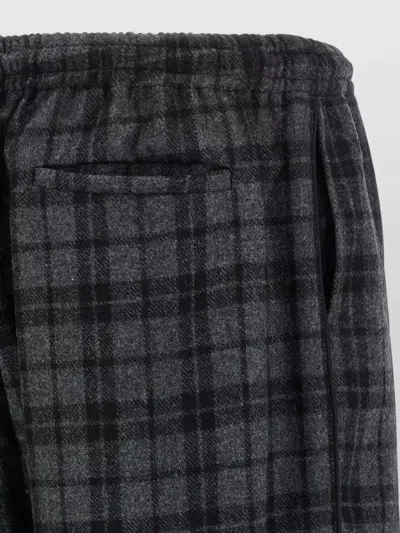 Willy Chavarria Ruff Rider Checked Pattern Pants Side Pockets In Multi