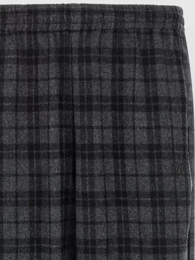 Willy Chavarria Ruff Rider Checked Pattern Pants Side Pockets In Multi