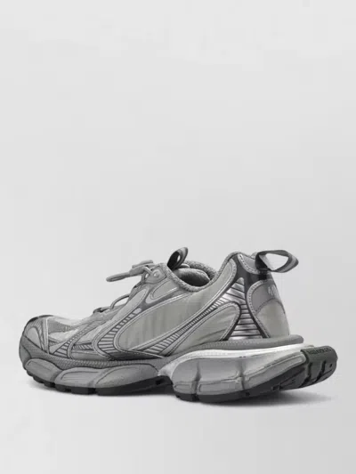 Balenciaga Sneakers Low Profile Pull Tab Reflective Outsole In Gray