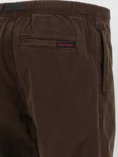 Gramicci Tailored Pants Featuring Belt Loops And Pockets In Brown