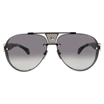 Bugatti Unisex Black Rectangular Sunglasses 05bk In ["black"]