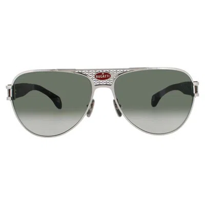 Bugatti Men's Black Rectangular Sunglasses 11ss In ["black"]