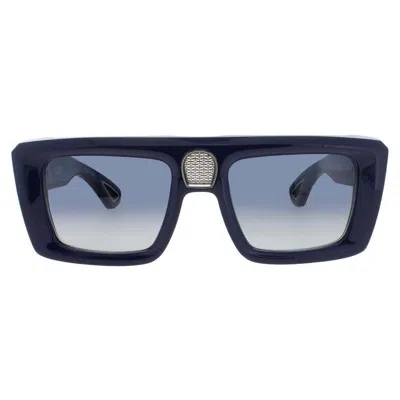 Bugatti Men's Blue Rectangular Sunglasses 02dkblue In ["blue"]