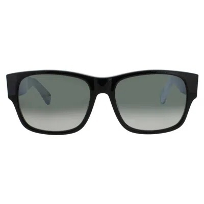 Bugatti Men's Black Rectangular Sunglasses 12bk In ["black"]