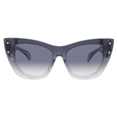 Bugatti Ladies Multi-color Rectangular Sunglasses 48lscry In ["grey"]