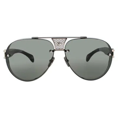 Bugatti Unisex Grey Rectangular Sunglasses 05gm In ["grey"]