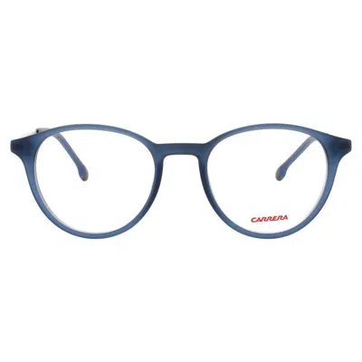 Carrera Unisex Blue Rectangular Eyeglass Frames 8882pjp49