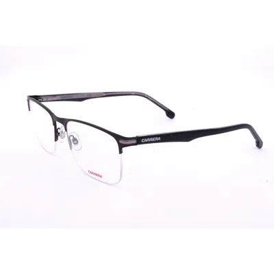 Carrera Men's Black Rectangular Eyeglass Frames  226 In Blue