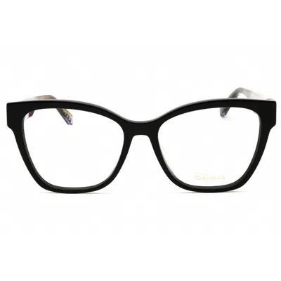 Chopard Ladies Black Rectangular Eyeglass Frames Vch379m
