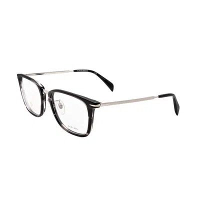 David Beckham Men's Grey Rectangular Eyeglass Frames Db 7060/f In ["white"]