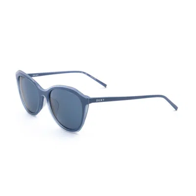 Dkny Cat-eye Frame Sunglasses In ["white"]
