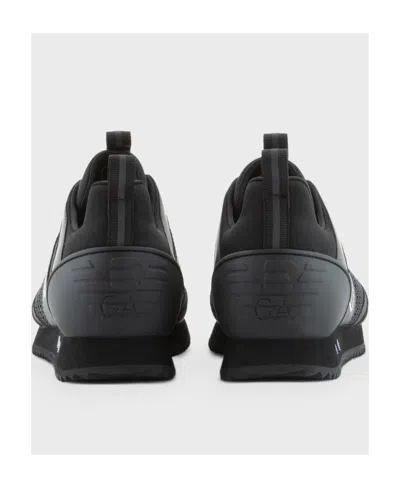 Ea7 Logo-print Panelled-design Sneakers In Multi