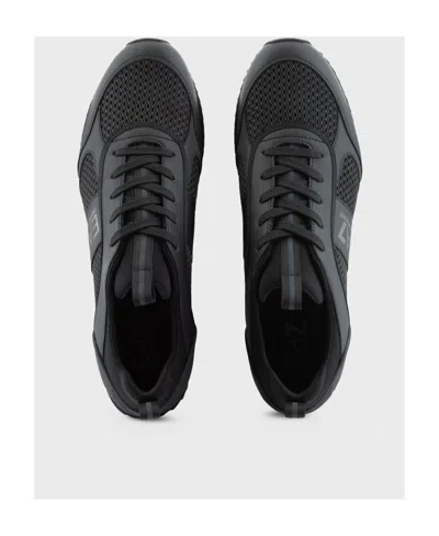 Ea7 Logo-print Panelled-design Sneakers In Multi