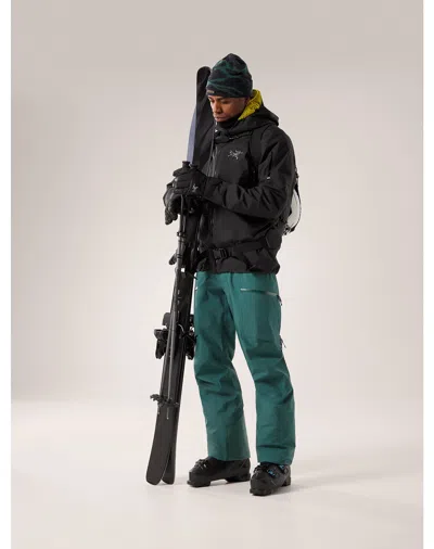 Arc'teryx Beta Hooded Windbreakers Jacket In Black