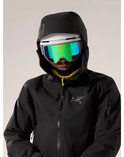 Arc'teryx Beta Hooded Windbreakers Jacket In Black
