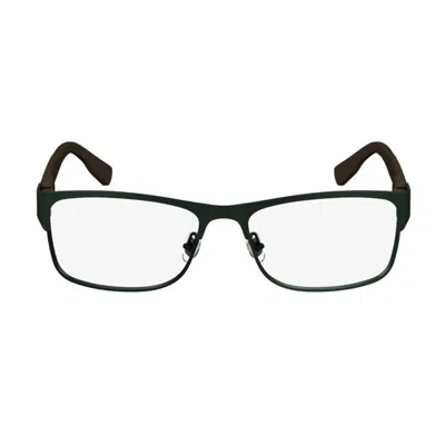 Lacoste Men's Black Rectangular Eyeglass Frames L2294 301