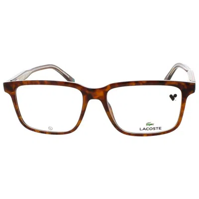 Lacoste Unisex Black Rectangular Eyeglass Frames L294621955