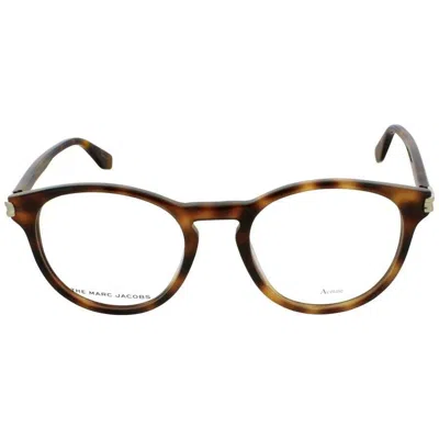 Marc Jacobs Men's Brown Rectangular Eyeglass Frames Marc 547 005l 49