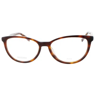 Missoni Ladies Brown Rectangular Eyeglass Frames Mis0061005l54