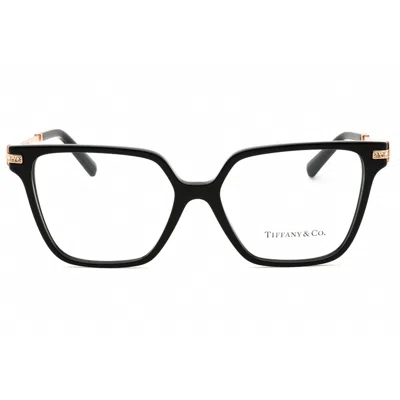 Tiffany & Co Tiffany Ladies Black Rectangular Eyeglass Frames 0tf2234b